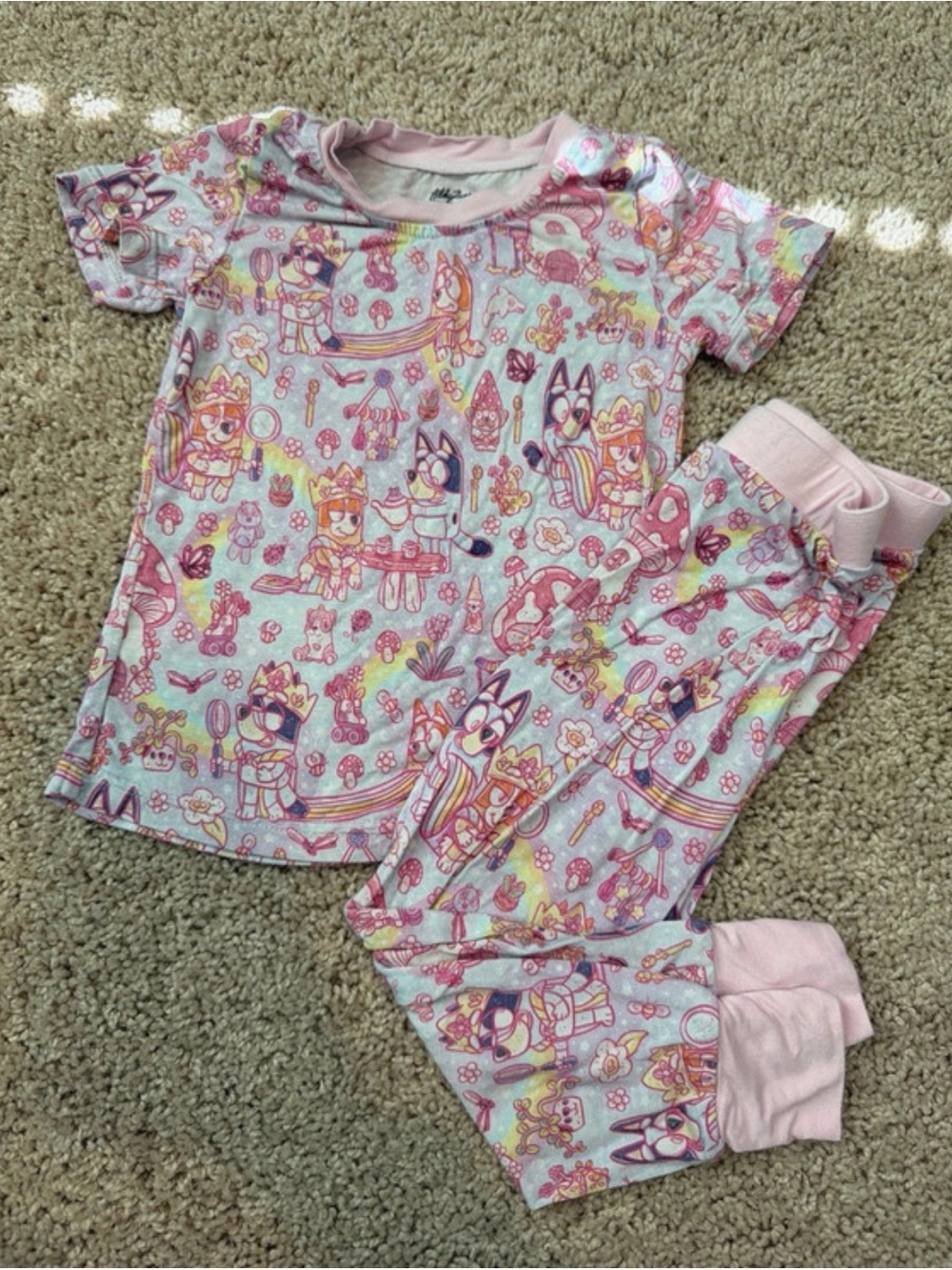 Bluey Teaparty bamboo Pajama Set
